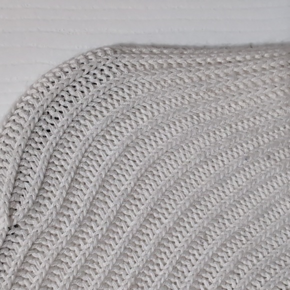 Loft Gray and Cream Sweater - Picture 5 of 6